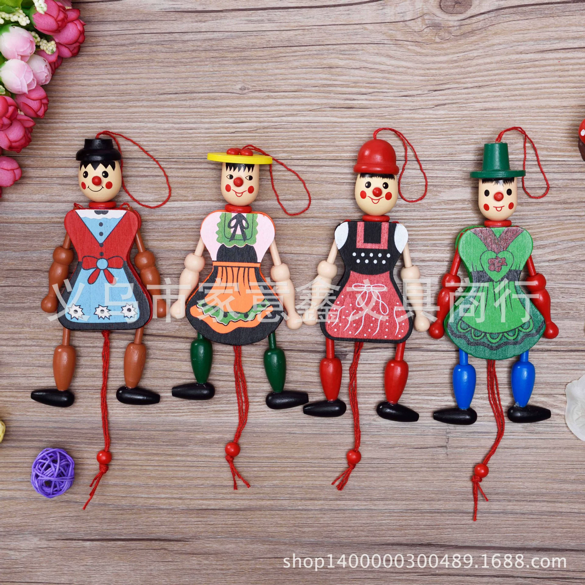 Деревянная игрушка среднего числа