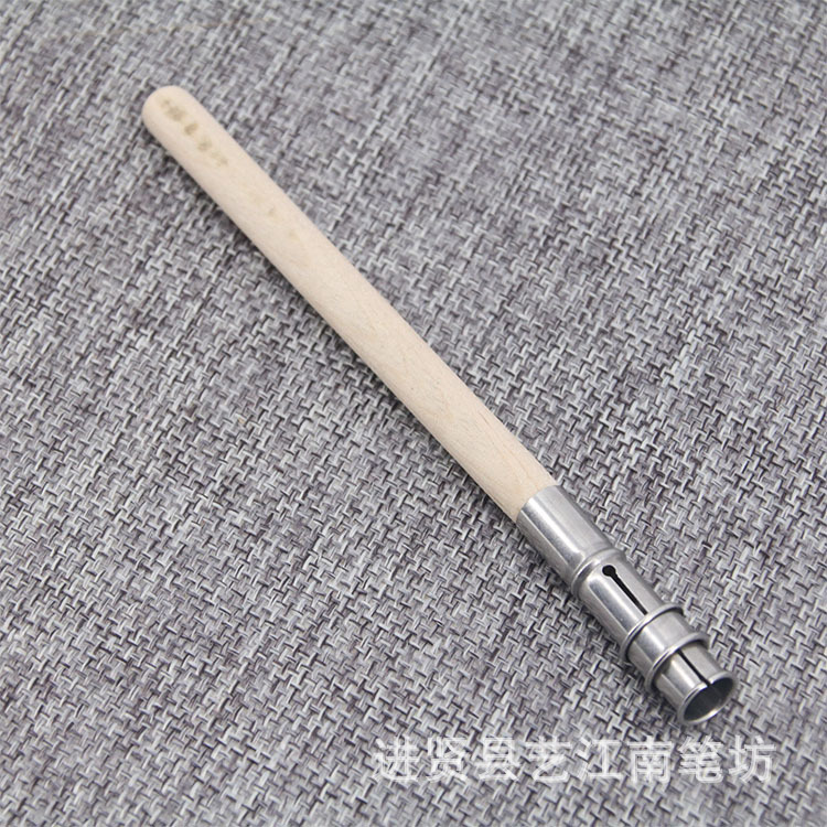 Manufacturer Wholesale Wooden Pole Single-Head Pencil Extender Extension Pen Cover Sketch Art Painting Extender