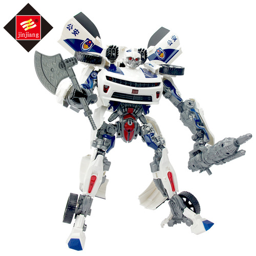 Children's toys Transformation 4 Optimus King Kong Police car robot model boys and girls gift police car 3-6 years old