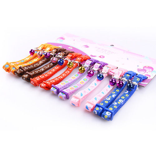 Zichen Cross-border Pet Collar Dog Neckband Cat Scarf Car Line Satin Pet Collar 