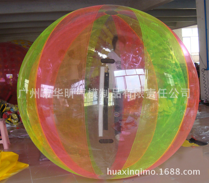 水上步行球厂家批发室内户外儿童小型水上乐园游艺设施tpu水上球