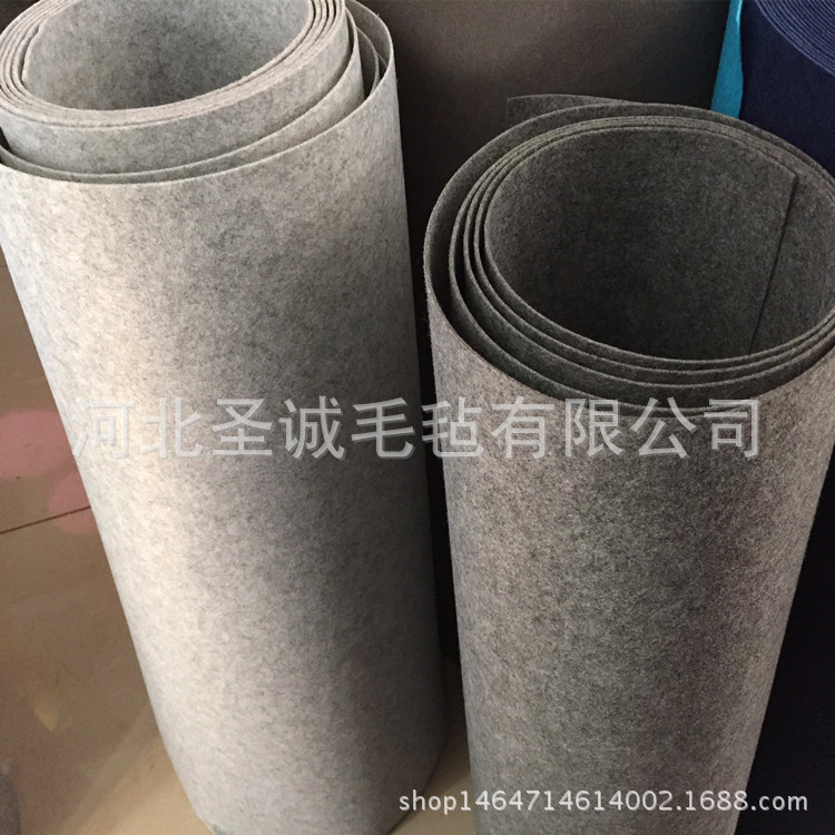 圣诚公司供应化纤彩色毛毡丙纶彩色毡 纤维毡