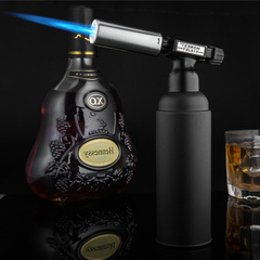 百誠518超大直衝噴槍打火機創意戶外防風個性金屬大焊槍野營工具