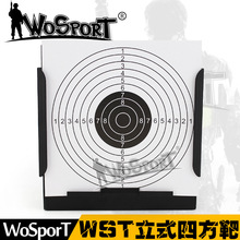 WoSporT厂家直销 弓箭室内训练箭靶WST立式四方靶回收靶不配靶纸