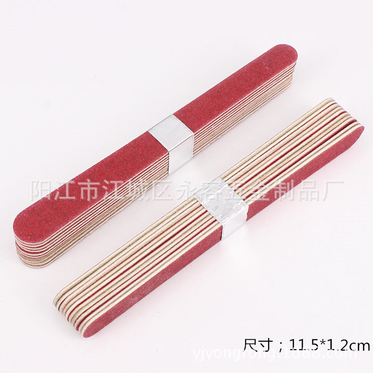 ultra thin small disposable file for manicure for nails
