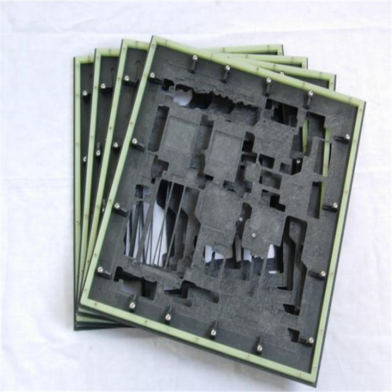 合成石碳纤维材料 合成石板 灰色合成石板耐高温隔热板合成石