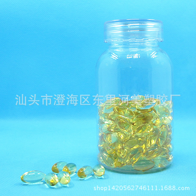160mlPET瓶保健品药品医用 瓶鱼油玛卡维生素钙片Q10辅酶糖果瓶