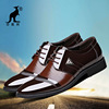 Men's spring classic suit for leather shoes, fashionable footwear pointy toe