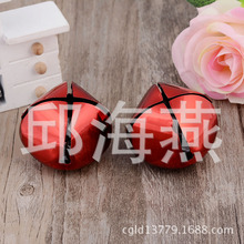 DIY手工十字圆形铃铛宠物铃铛项链手链饰品配件用品厂家低价批发