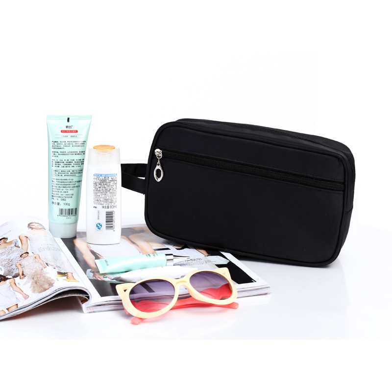 Bolsa de lavado a prueba de agua bolsa de almacenamiento bolsa de cosméticos de doble capa de gran capacidad para hombres y mujeres bolsa de lavado de viaje al por mayor