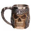 Personalized 3D Skeleton Cup Resin Creative 304 Stainless Steel Malke Cup Skull Calf Coffee Cup Manufacturer Foreign Trade