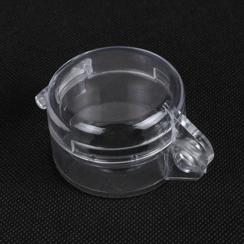 22mm急停开关保护罩按钮防护座挂锁防误罩防尘盖全透明 50x32