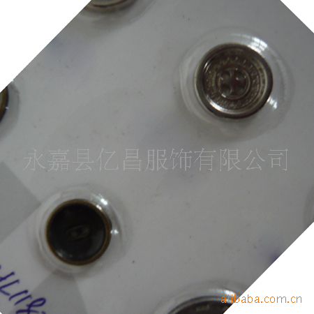 合金四孔穿线钮扣五金纽扣   合金钮扣