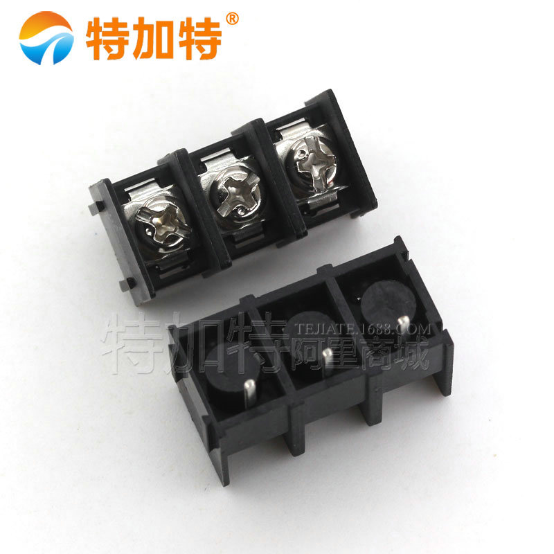 KF7.62-3P߶ ƴPCB߶ 7.62mmդʽ߶Ӻɫ