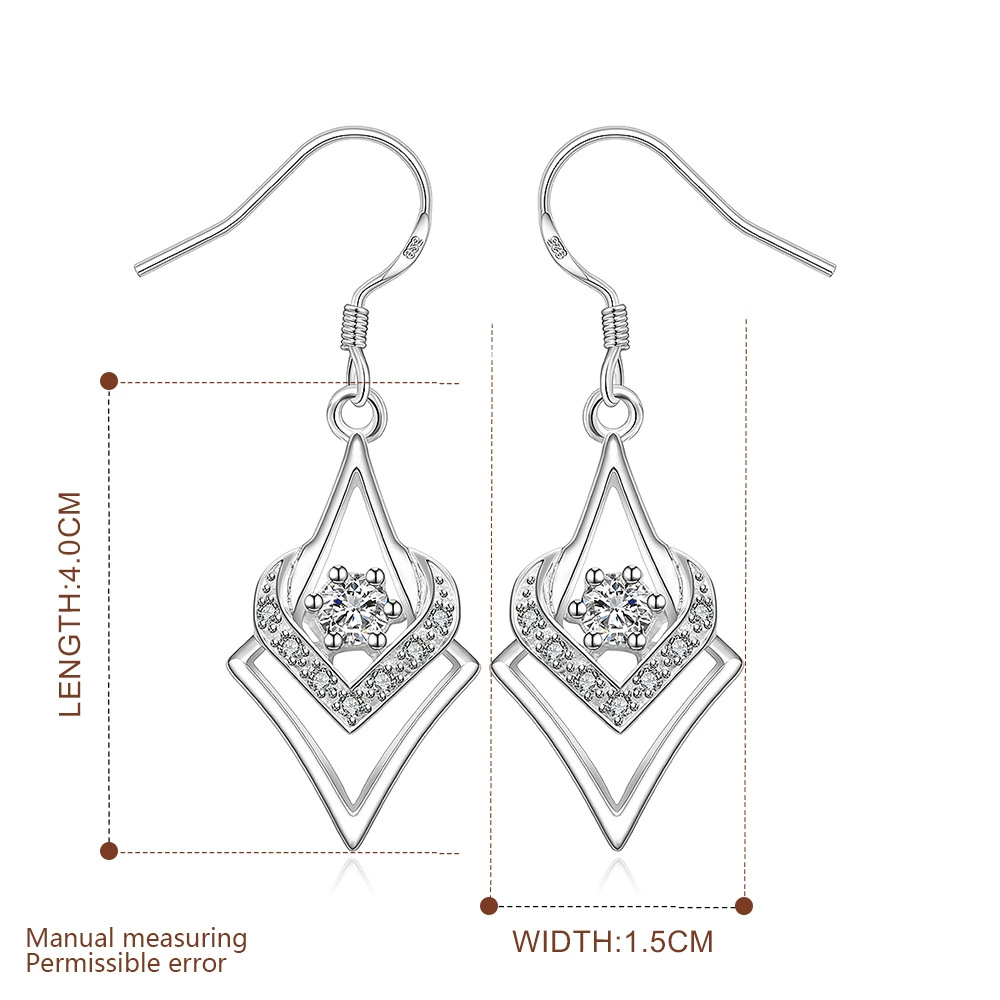 Earrings, fashionable creative accessory, European style, wholesale