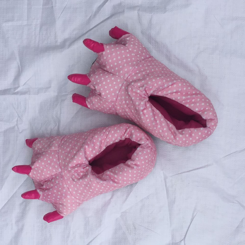 핑크 도트 슈즈