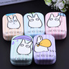 8460 My Neighbor Totoro BB Selling cute cartoon animal contact lens Care box partner box wholesale