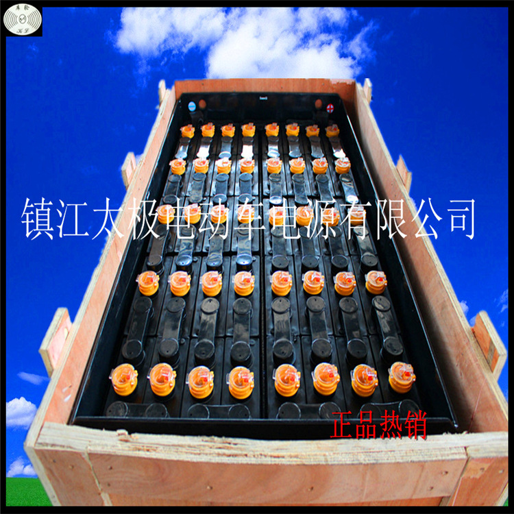 适用台励福叉车电瓶 四轮电车蓄电池仓储叉车电池牵引车电池工厂