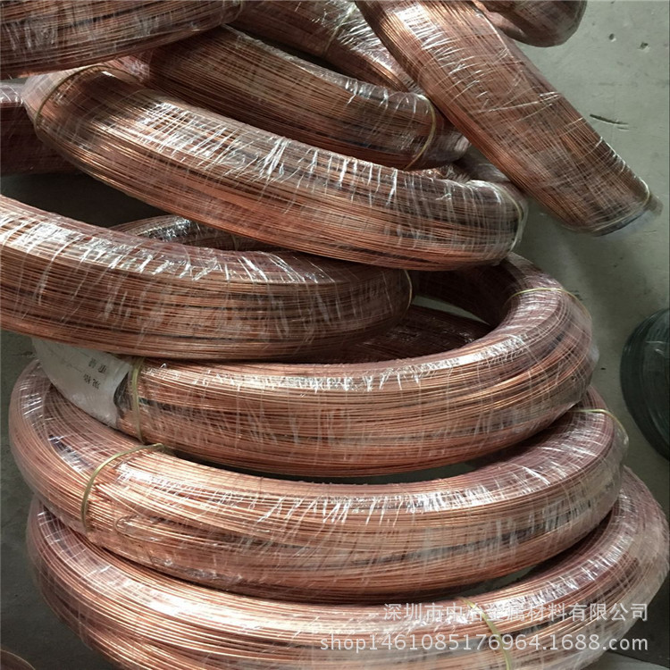国标T2紫铜线 高精无氧铜线直径2.2 2.3 2.5mm批发 厂家直销价低