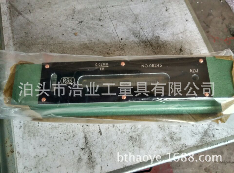 日本RSK新泻理研水平仪余货150 200铝面板 铜管0.02mm/m