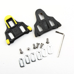Bike self-locking pedal clamp set cycling equipment lock plate mountain bike road bike cycling shoe specific