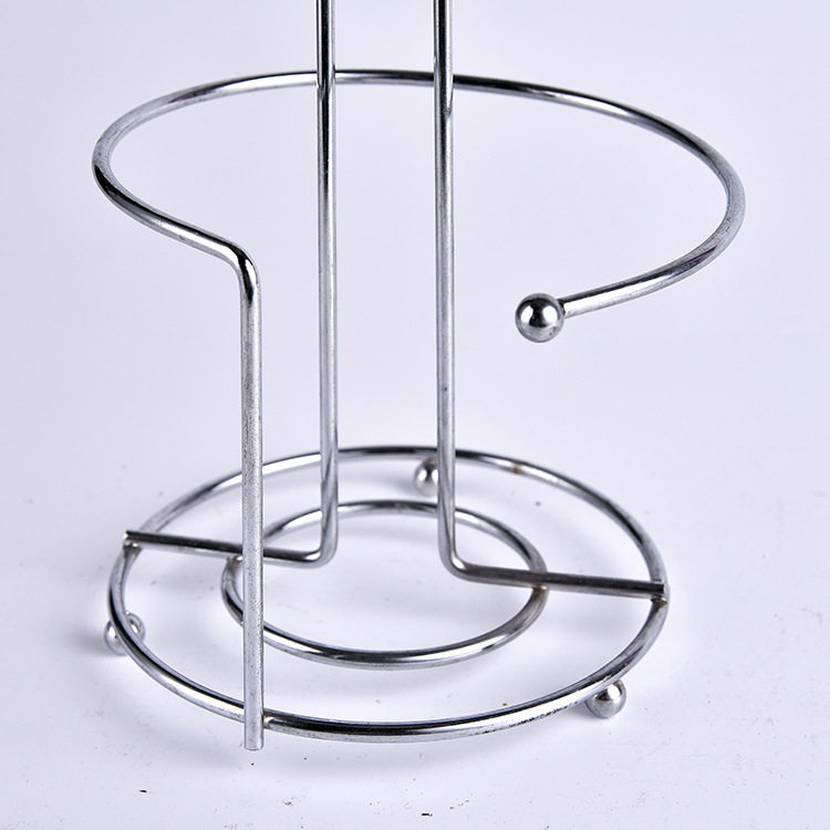 Estante de toallas de papel de acero inoxidable de alta gama de estilo europeo, estante de toallas de papel de cocina, asiento vertical de toallas de papel de acero inoxidable alemán image 2
