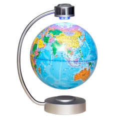 Tianyu 8-inch Magnetic Levitation Globe Qixi Teachers' Day Gift Office Decoration Novelty Decorative Item Creative Globe 