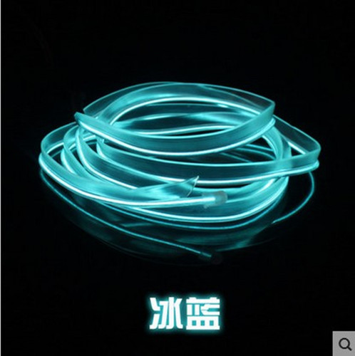 EL Cold Light Car LED Illuminated Strips Interior Atmosphere Lights Car Guide Lights Decorative Instrument Lights Door Seam Lights