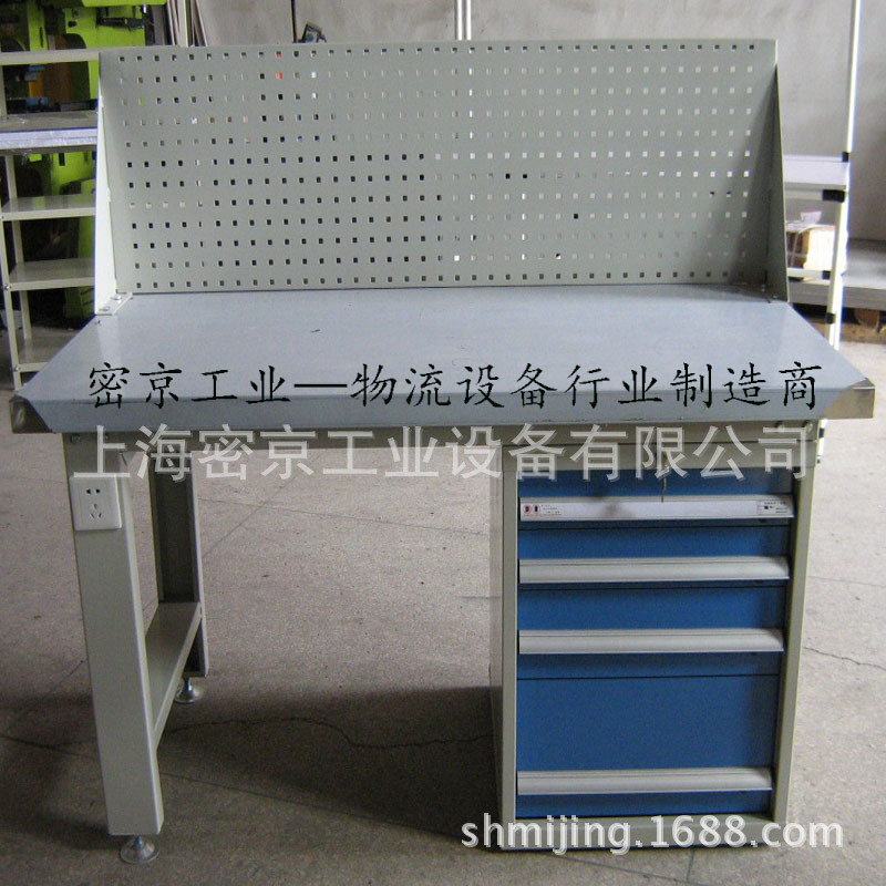 厂家供应高分子绿色复合台面工作台方管桌架轻型工作台