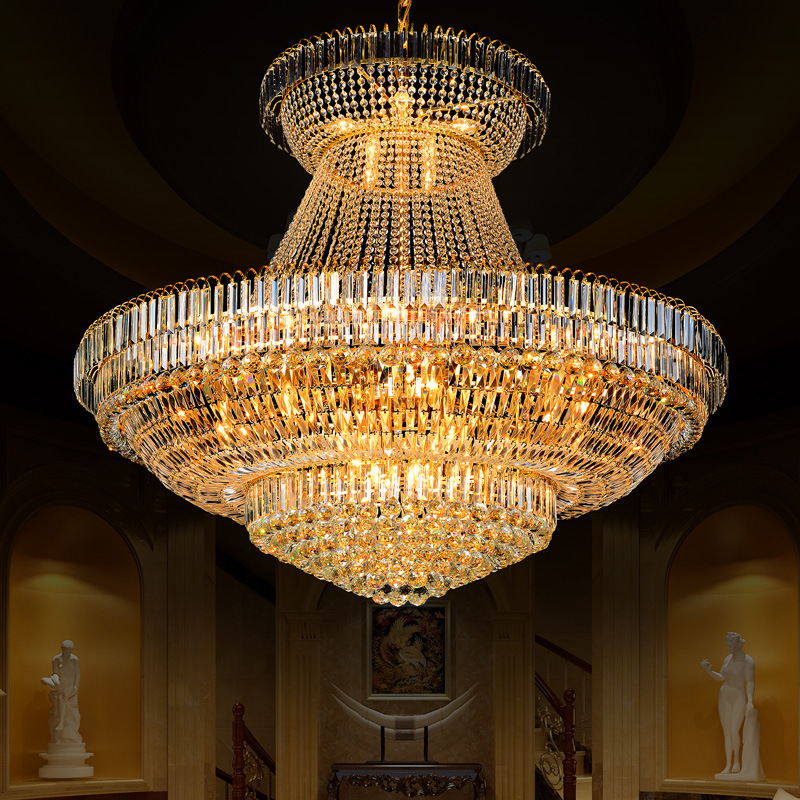 Special Offer Hall Light Crystal Chandelier Living Room Villa Duplicate Building Chandelier Hotel Engineering Lighting Lighting