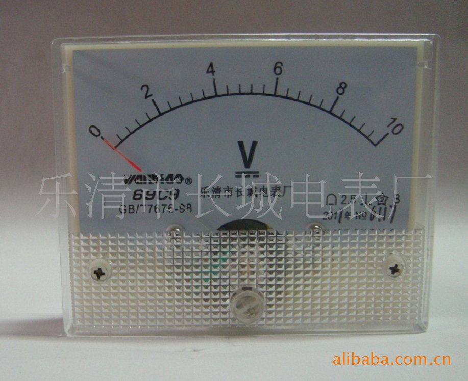 供应长城电表厂 69C9 10V 直流电压表 指针式