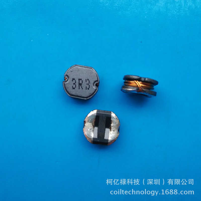厂家专业生产cd73-3.3UH 2.2UH 4A双线大电流环保功率电感现货