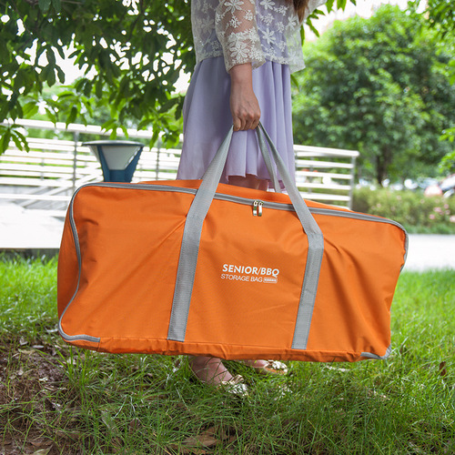 Manufacturer Orange Storage Bag BBQ Stove Storage Bag BBQ Portable Bag Manufacturer LOGO Printing