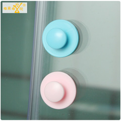 2024 plastic blue pink baby door handle drawer handle cabinet door handle with double-sided tape child safety supplies