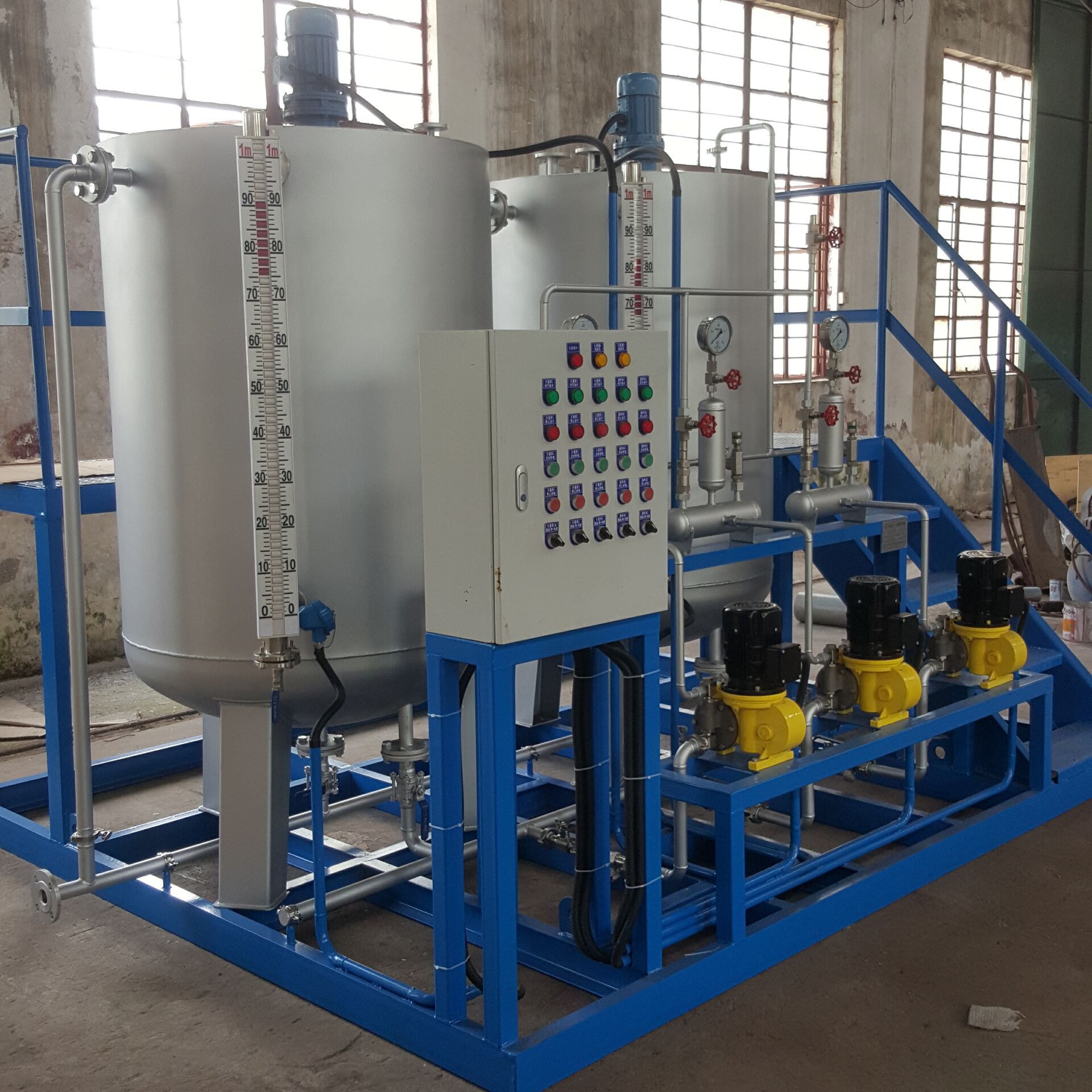 絮凝剂加药装置 混凝剂加药装置 加药设备 聚合氯化铝加药装置