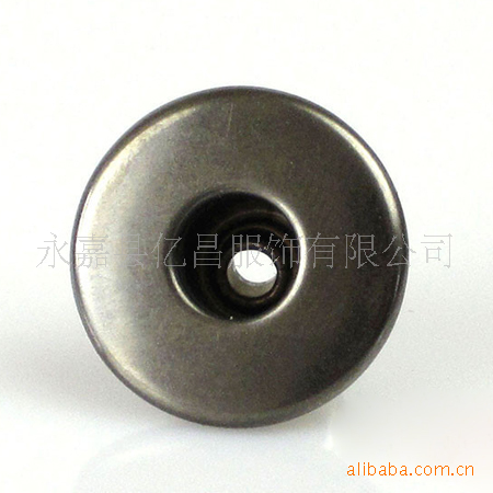 空心旋转铜铁工字扣背带裤牛仔钮扣裤子辅料纽扣厂家直销来样