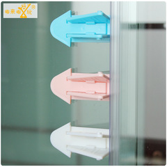 Baby sliding door lock, child safety products to prevent the baby from pushing the window, baby swing door limit safety lock