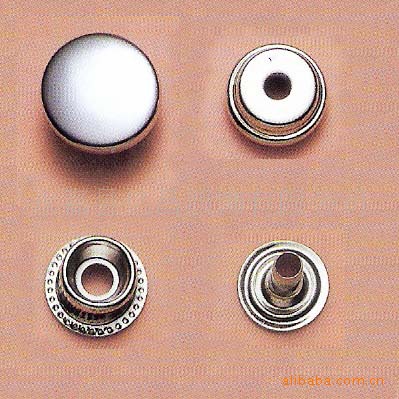 高档平面大白扣车蓬扣大衣外套四合扣急纽扣服装辅料揿扣现货批发