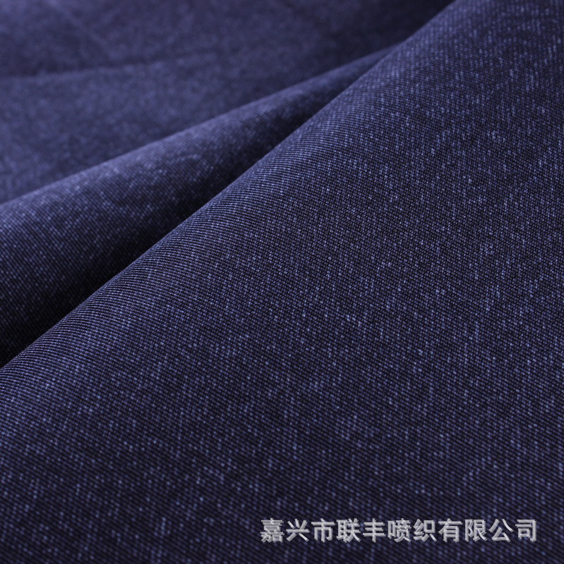 320D塔丝隆牛仔纹理转移印花透气透湿白 东北雪场滑雪服户外手套