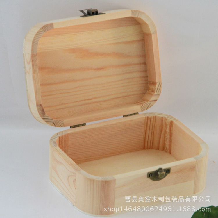 新款圆角饰品礼盒 创意翻盖饰品包装盒logo饰品盒