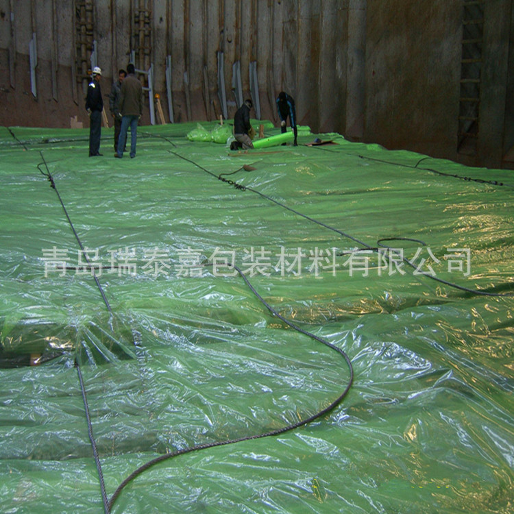 无油防锈包装膜 钢筋建材钢管出口海运防锈包装用膜