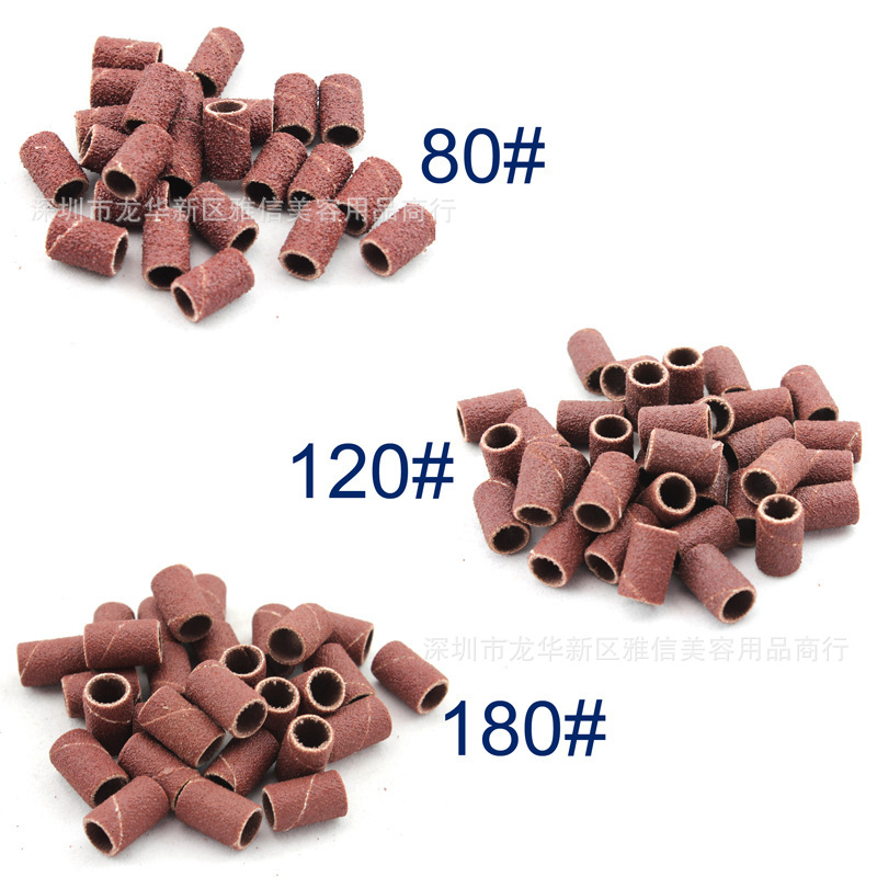 Herramientas de uñas anillo de arena máquina de pulir herramientas de molienda de uñas muela multi-especificación traje