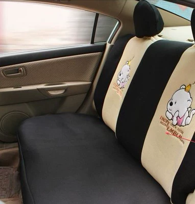 All Seasons, Fully Enclosed, Breathable, Universal seat cover - little-bear-black-garmi-general