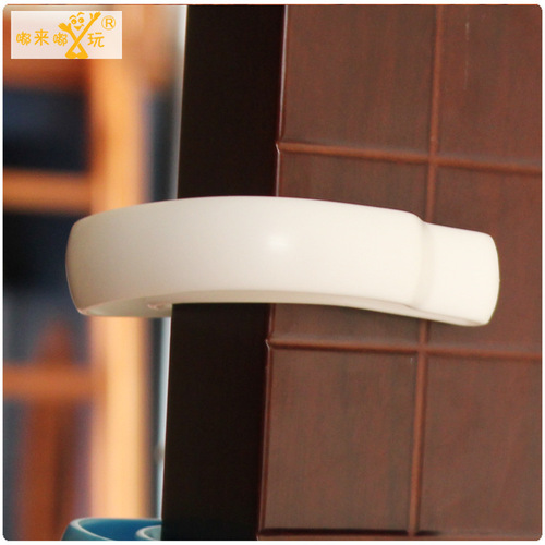 Large U-shaped children's cartoon safety windproof hand door card baby safety protection door clip plastic door stop