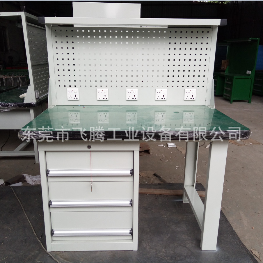 佛山重型工作台　五金工作台配挂板　配抽屉防静电工作台定货批发