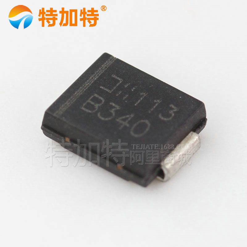 B340A-13-F B340 3A/40V DO-214AC 肖特基整流二极管