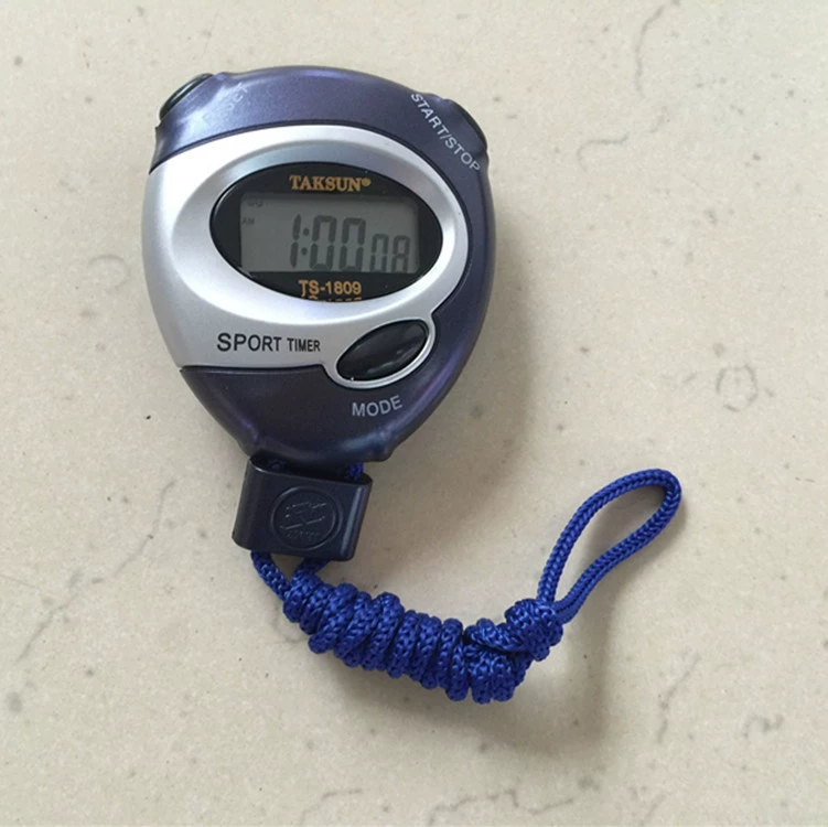 Новый спортивный секундомер-Таймер Многофункциональный Электронный Секундомер с таймером TS-1809
