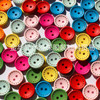 Spot 15mm Dedicated Win -type wooden button DIY wooden accessories buckle children's wood buttons