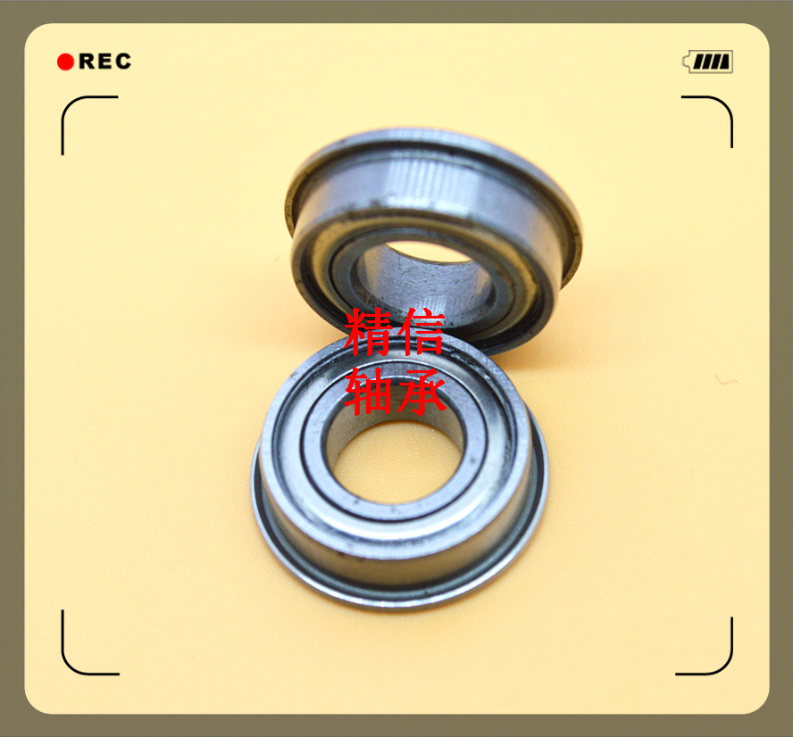 供应F6802ZZ轴承 带档边F6802法兰轴承 尺寸15*24*5mm