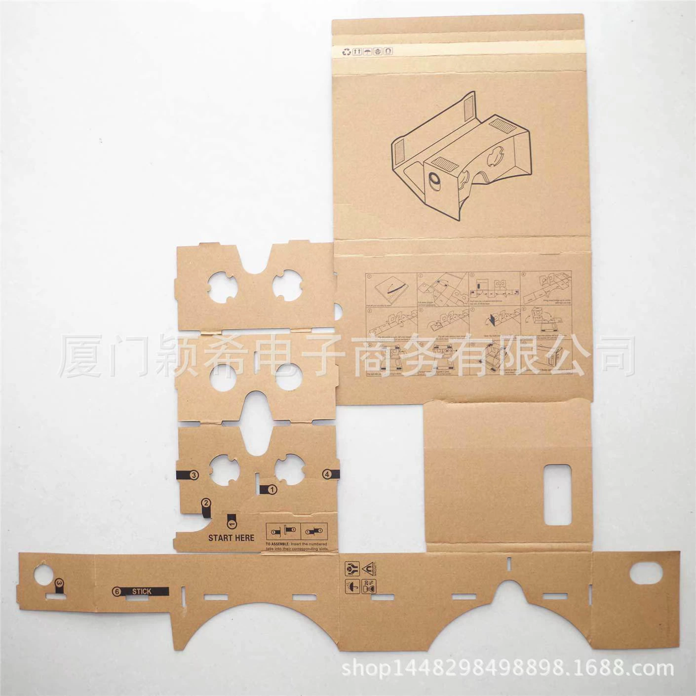Google Cardboard Google Cross-Geneal VR Case Glasses Интегрированная виртуальная реальность 3D очки